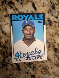1986 Topps traded collectors BO Jackson rookie year