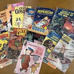 Classic Comic Books And Kids Books From The ‘60’s
