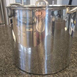 30 Qt Stainless Steel Brew Pot - $30