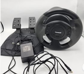 Microsoft Sidewinder Steering Wheel & Pedals