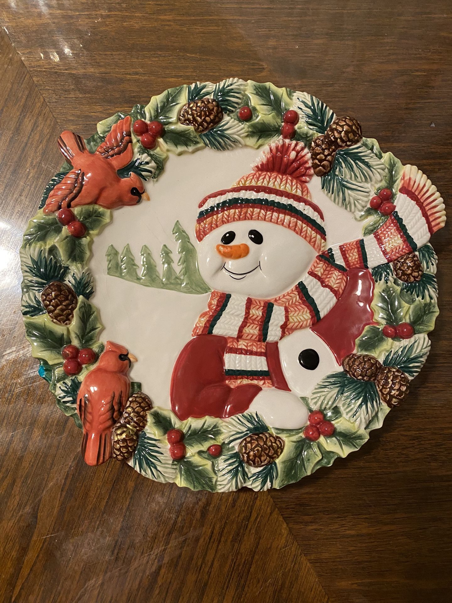 Christmas Plate.
