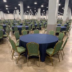 Green Banquet / Event Chairs – Stackable $15 Each 