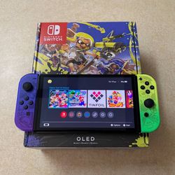 NINTENDO SWITCH OLED (Modded) with Over 100 Switch Games And Over 7500 Retro Games