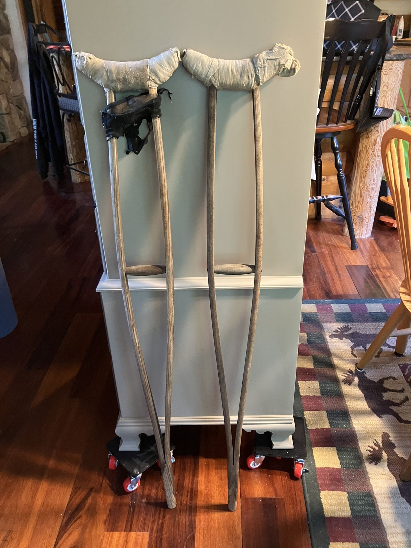 Antique Crutches Unique
