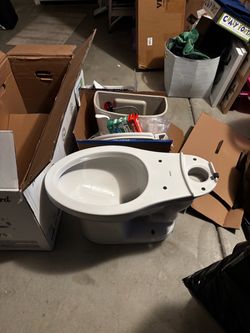 Used toilet, good condition