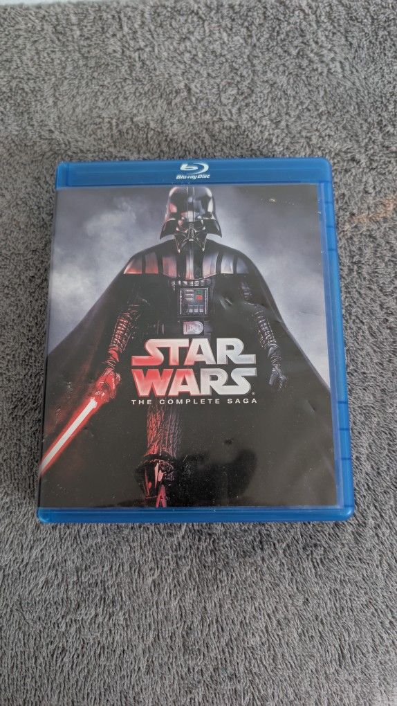 Full Star Wars Saga Blu-ray Disks