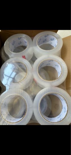 2in clear tape 36 rolls delivery available