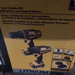Tool Only Drill And Impact Bostich Gun. 
