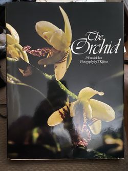 Vintage Coffee Table Book The Orchid
