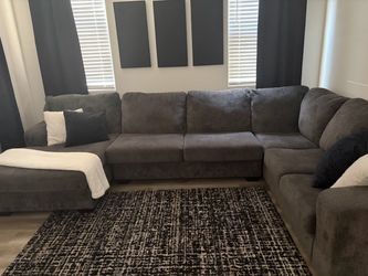 3 piece grey sectional