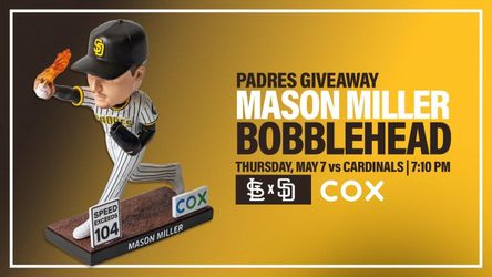 Padres Mason Miller Bobblehead