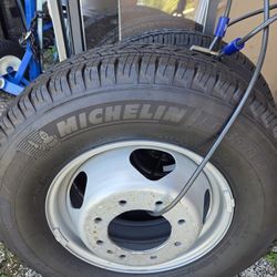 Two Brand New Tires Michelin With Rims