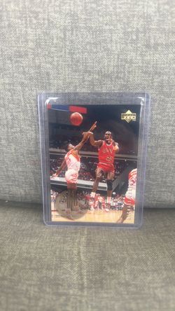 🔥🏀95’-96’ Upper Deck Michael Jordan #137 The Rookie years 84’-85🏀🔥’