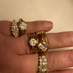 stone rings bundle