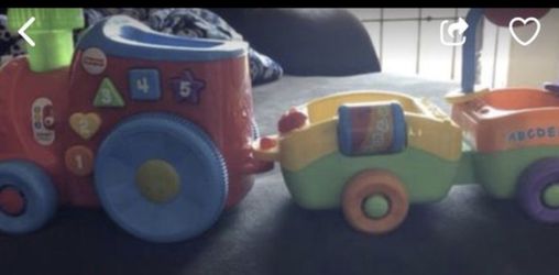 Fisher-Price train sings over 50 songs