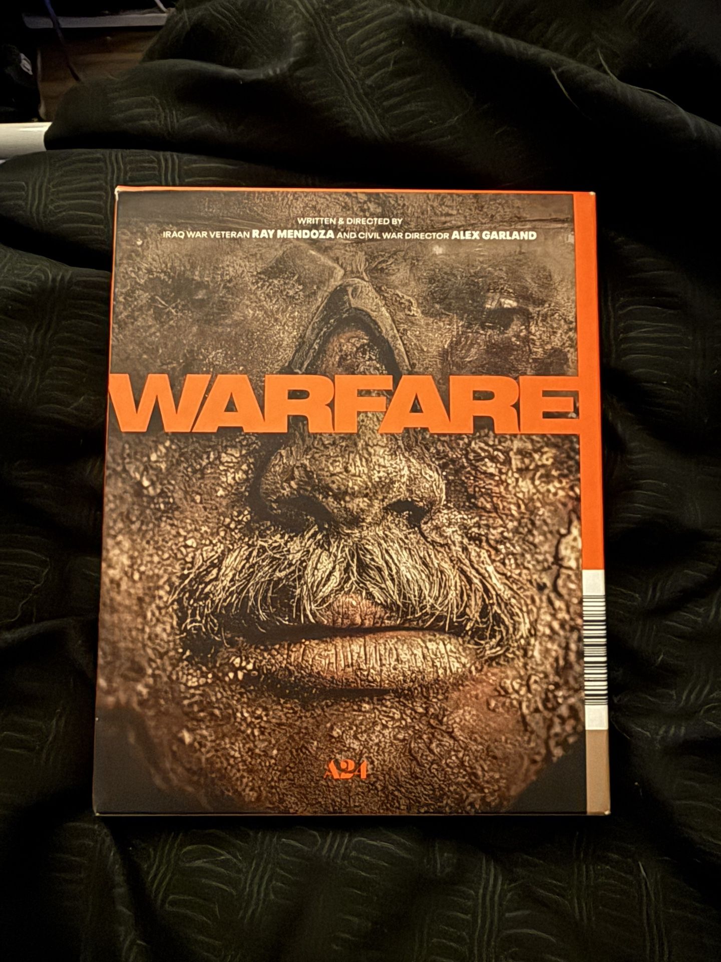 Warfare 4K UHD A24 Digi-Pack Edition with 4/6 cards included and in Good condition.