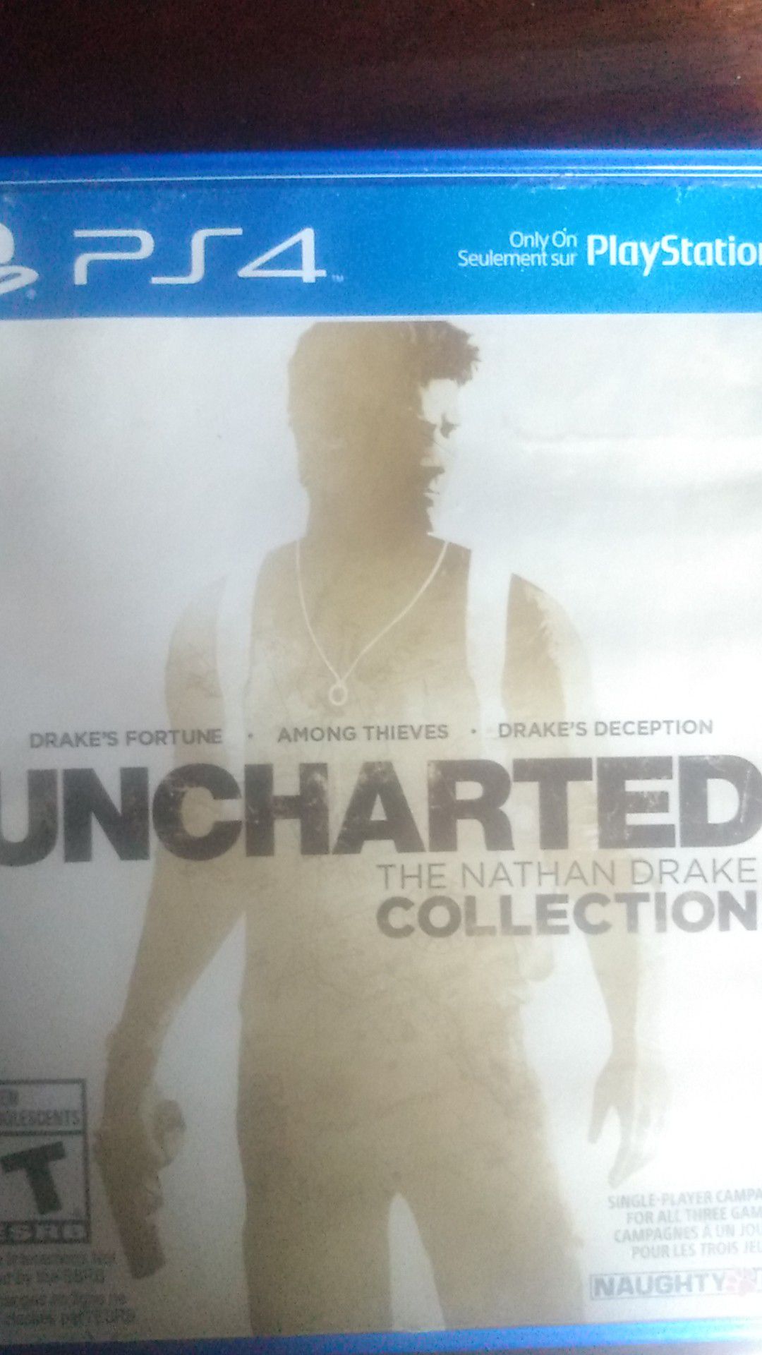 Uncharted Nathan Drake collection ps4