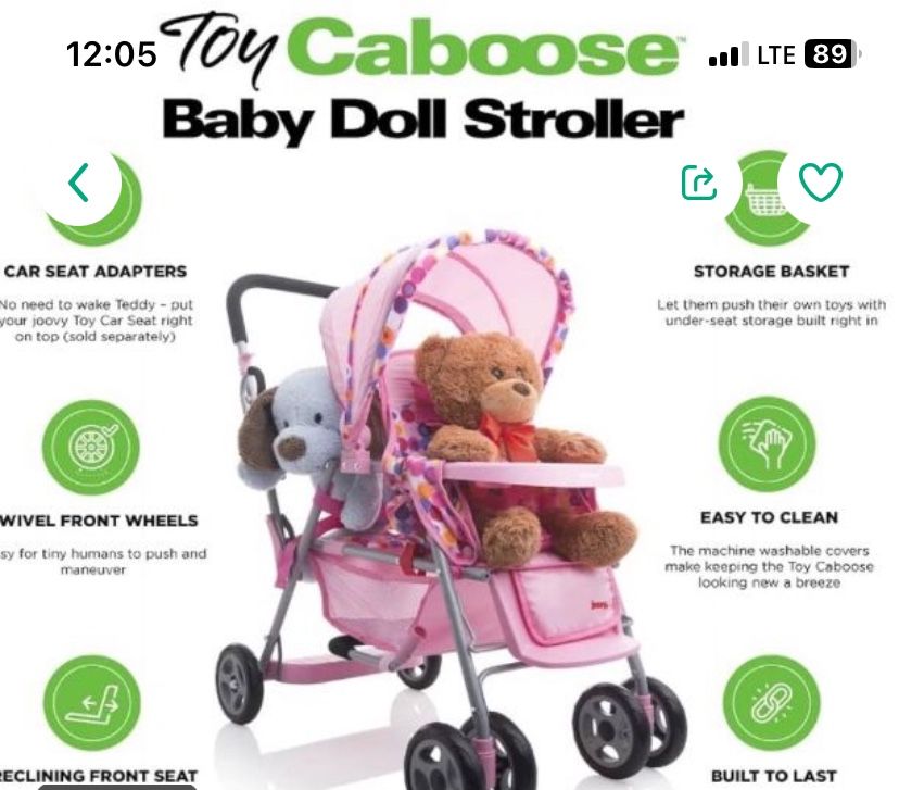 Toy Caboose Stroller
