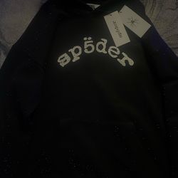 Vvs spider hoodie size medium new