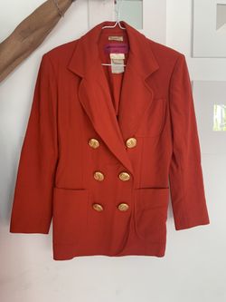 Vintage Red Jacket Christian Lacroix