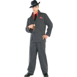 GANGSTER MAN COSTUME- ADULT STANDARD UP TO 44