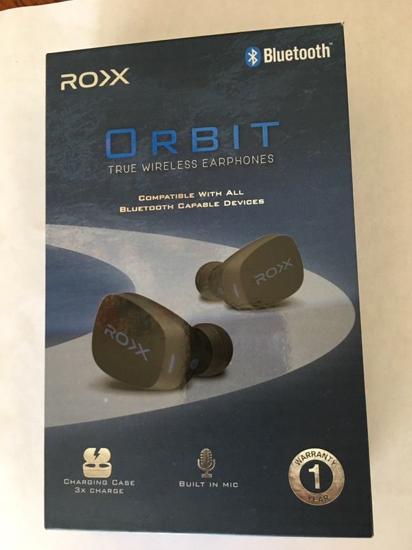 NEW Roxx Orbit True Wireless Earbuds