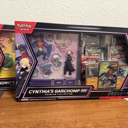 Pokemon. Cynthia’s garchomp + Iono’s bellibolt Ex Collections