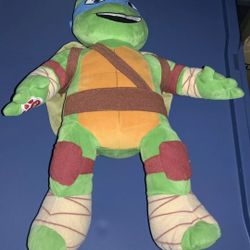 18” LEONARDO Build A Bear Workshop TMNT Teenage Mutant Ninja Turtles BAB 2014