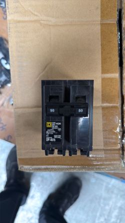 Square d 2 pole 50amp breaker