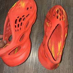 Foam Runners Red And Yellow 