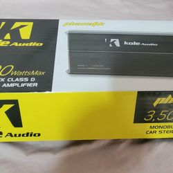 Monoblock amp