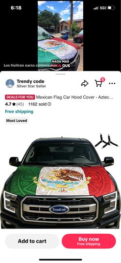 Mexico car n truck flag