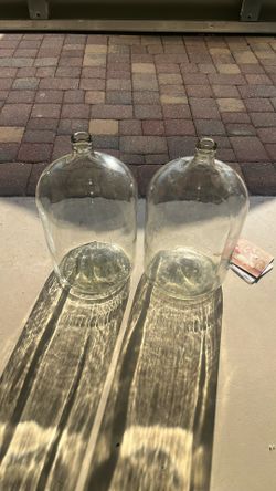 Glass Water Containers , 5- Gal.  Made In Mexico 