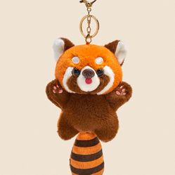 Red Panda Keychain Brand New