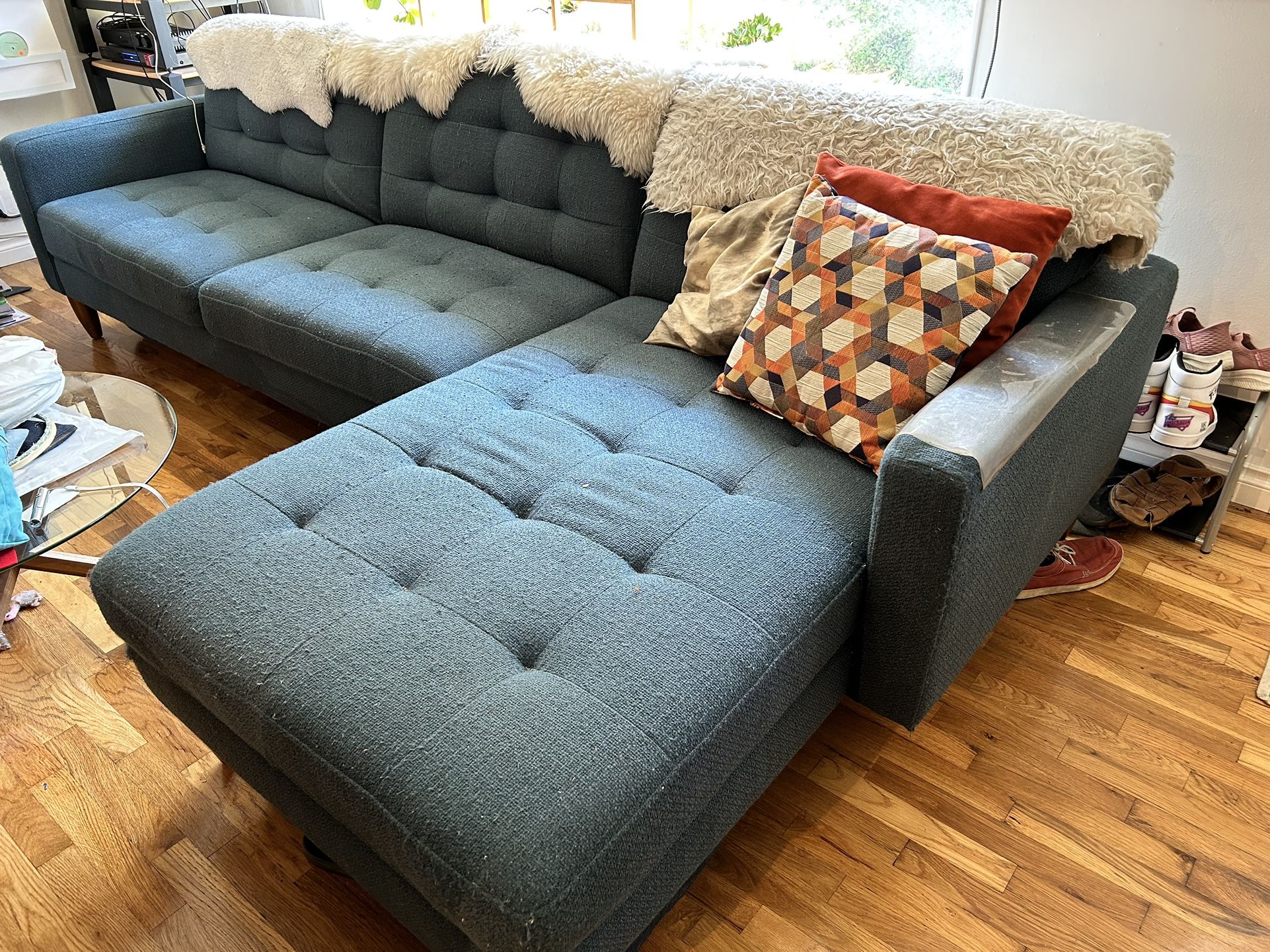 Blue Kasala Sectional