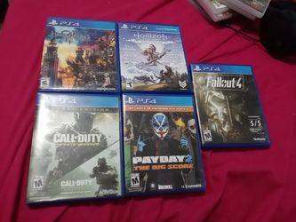 PS4 games