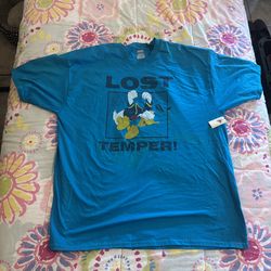 Disney Donald Duck "Lost Temper" Graphic T-Shirt - Men's 2XL