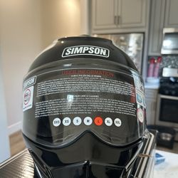 NEW Simpson ‘Milwaukee’ Ghost bandit Helmet large 