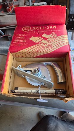 Antique Drill saw