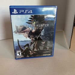 Monster Hunter World PS4