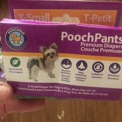 Pooch Pants XS 4-8 Lbs