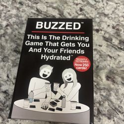 Buzzed Drinking Game Hydration Recently Refreshed Edition Adult Cards