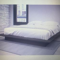 Queen platform Bed Frame