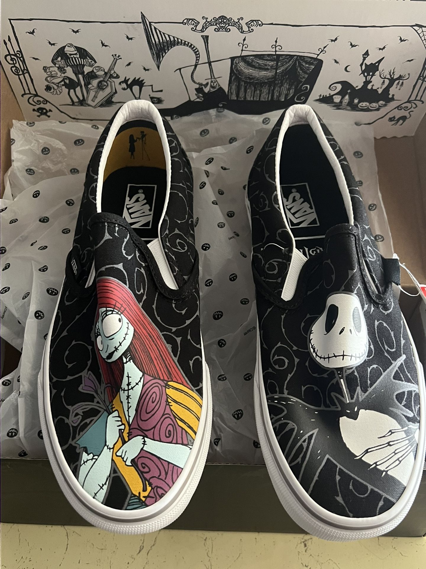 Nightmare Before Christmas Vans 