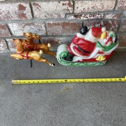 VINTAGE Santa Clause  EMPIRE BLOW MOLD 24"