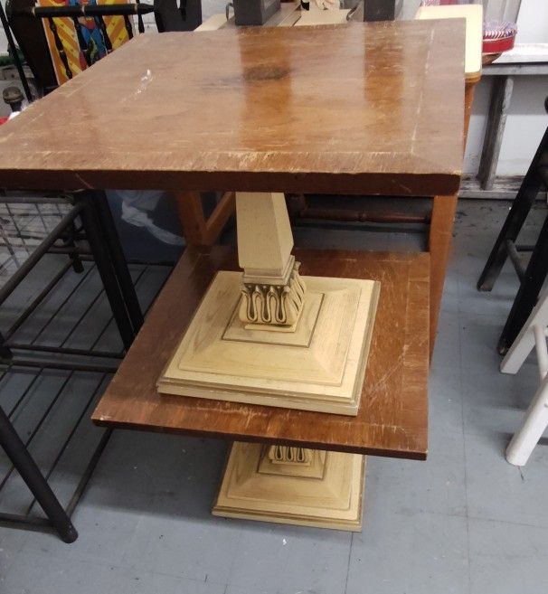 2 End Tables Fair Condition