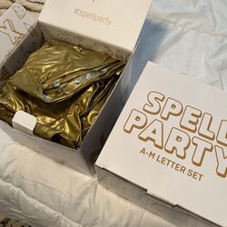 Blow Up Floaty Letters 