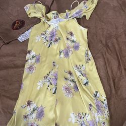 BEAUTIFUL YELLOW DRESS