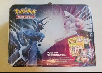 Pokemon 2022 Fall Collector’s Chest Lunch Box Tin Dialga & Palkia