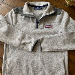 Vineyard Vines Qtr. Zip Fleece Pullover 